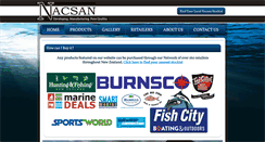 Desktop Screenshot of nacsan.co.nz